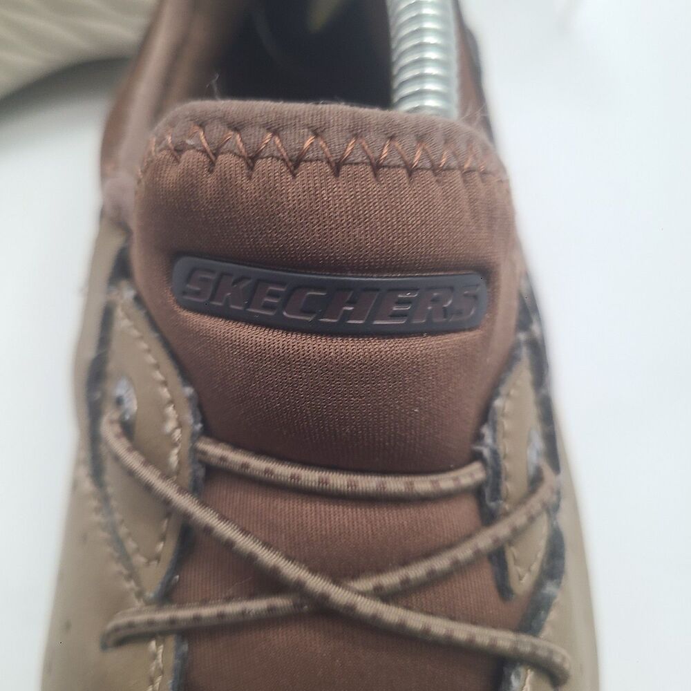 Skechers Men's Relaxed Fit: Slade - Raymar Sneaker Brown (210809/BRN) US Sz 11.5 - Picture 6 of 8